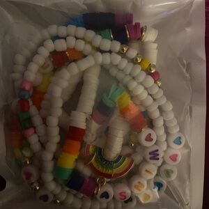 Pride bracelets